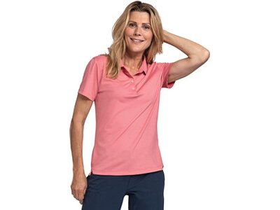 SCHÖFFEL Damen Polo Shirt Vilan L Pink