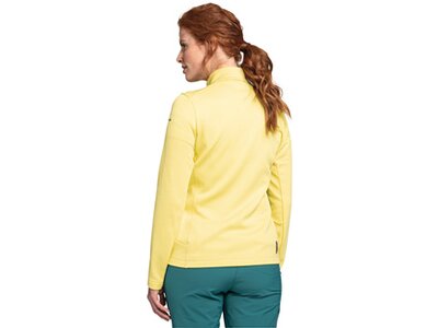 SCHÖFFEL Damen Unterjacke Fleece Jacket Bleckwand L Gelb