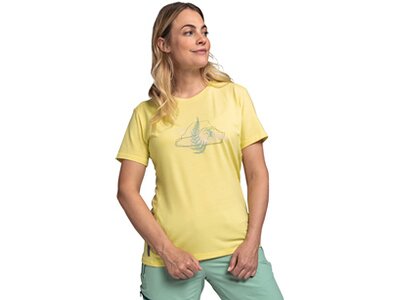 SCHÖFFEL Damen Shirt T Shirt Tannberg L Gelb