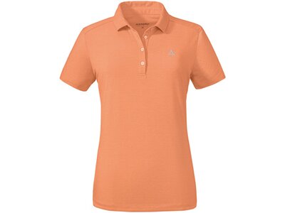 SCHÖFFEL Damen Polo CIRC Polo Shirt Tauron L Orange