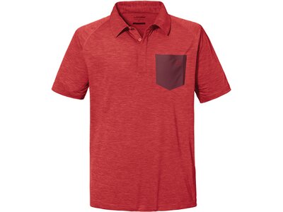 SCHÖFFEL Herren Shirt Polo Shirt Hocheck M Rot