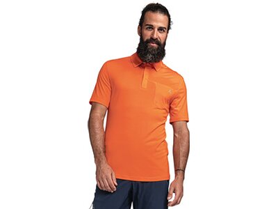 SCHÖFFEL Herren Shirt Polo Shirt Scheinberg M Orange