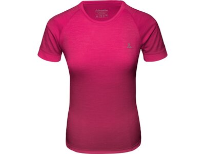 SCHÖFFEL Damen Underwear Shirt Merino Sport Shirt 1/2 Arm W Pink