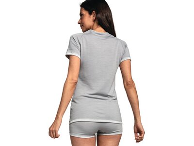 SCHÖFFEL Damen Underwear Shirt Merino Sport Shirt 1/2 Arm W Grau