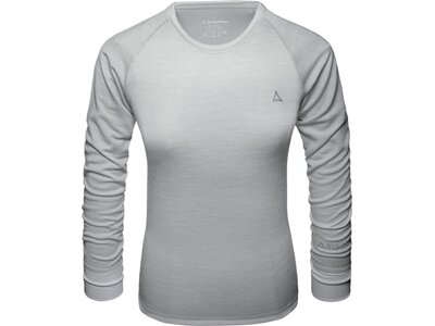 SCHÖFFEL Damen Underwear Shirt Merino Sport Shirt 1/1 Arm W Grau