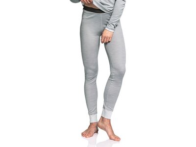 SCHÖFFEL Damen Underwear Pants Merino Sport Pants long W Grau