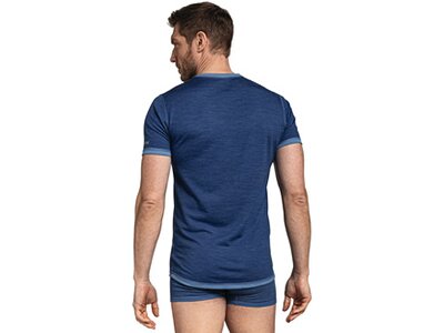 SCHÖFFEL Herren Underwear Shirt Merino Sport Shirt 1/2 Arm M Blau