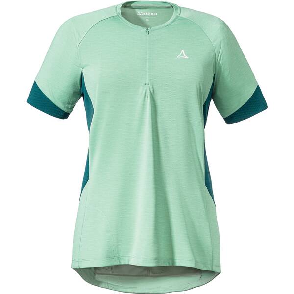 SCHÖFFEL Damen Trikot Shirt Auvergne L › Grün  - Onlineshop Intersport