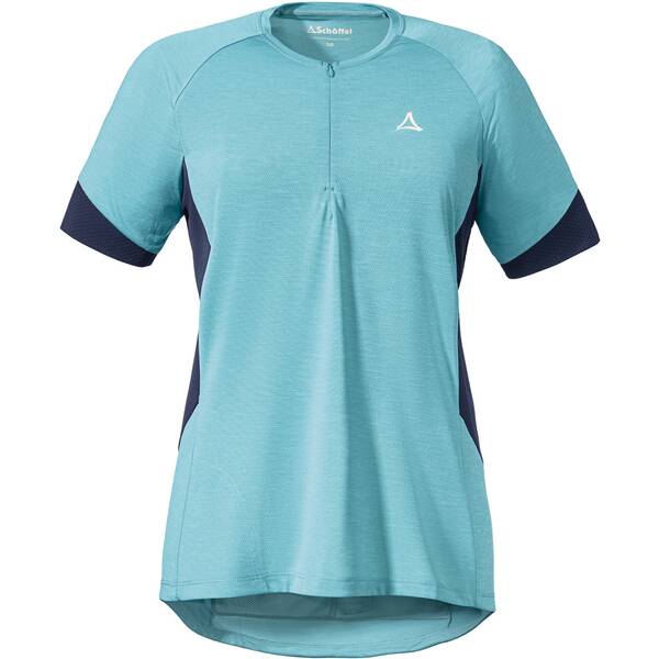 SCHÖFFEL Damen Trikot Shirt Auvergne L › Blau  - Onlineshop Intersport