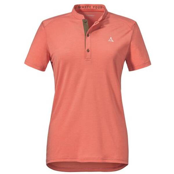 SCHÖFFEL Damen Trikot Polo Shirt Rim L › Pink  - Onlineshop Intersport