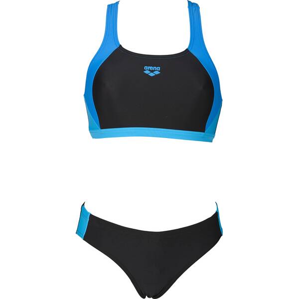 Bademode - ARENA Damen Sport Bikini Ren › Schwarz  - Onlineshop Intersport