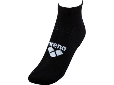 arena Unisex Sport Socken Basic Ankle 2er-Pack Schwarz
