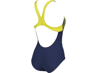 ARENA Damen Sport Badeanzug Shiner Bustier Blau