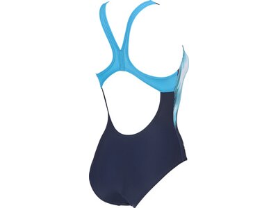 ARENA Damen Sport Badeanzug Drawing Lining Grau