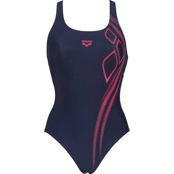 Bademode - ARENA Damen Schwimmanzug SPIRIT › Blau  - Onlineshop Intersport