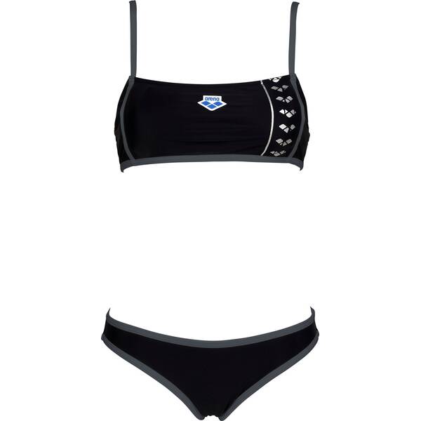 ARENA Damen Bikini WOMEN'S ICONS BIKINI BANDEAU › Schwarz  - Onlineshop Intersport
