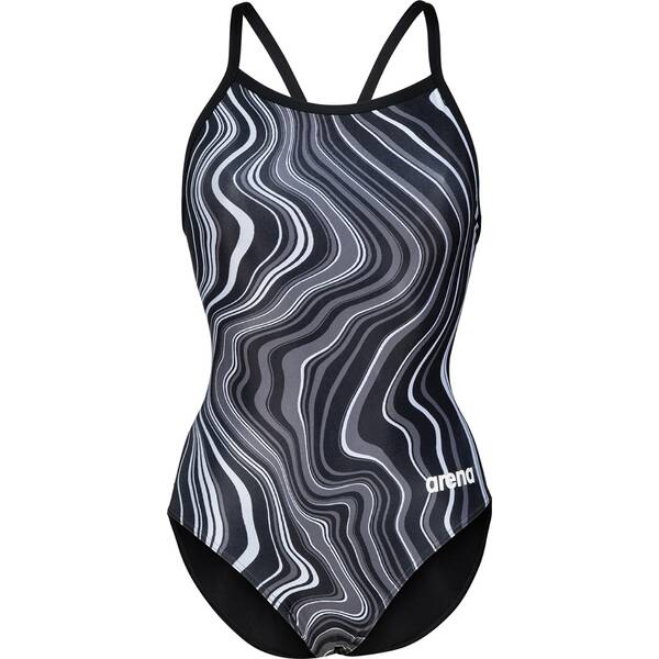 ARENA Damen Schwimmanzug WOMEN'S SWIMSUIT LIGHTDROP BACK MAR › Schwarz  - Onlineshop Intersport
