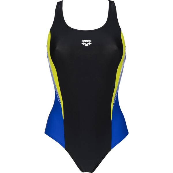 ARENA Damen Schwimmanzug W THREEFOLD V BACK ONE PIECE R › Blau  - Onlineshop Intersport