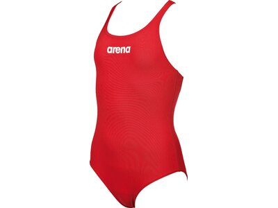 arena Mädchen Sport Badeanzug Solid Swim Pro Rot