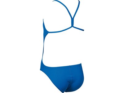 arena Mädchen Sport Badeanzug Solid Lightech Blau