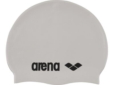 arena Unisex Badekappe Classic Silikon Weiß