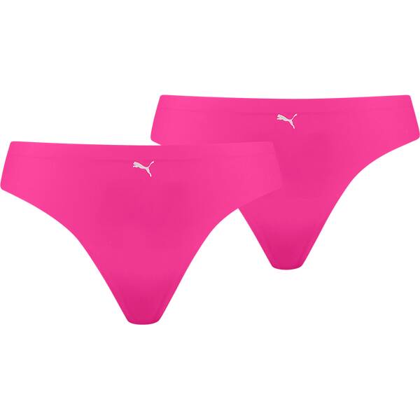 PUMA Seamless Damen String 2er Pack › Pink  - Onlineshop Intersport
