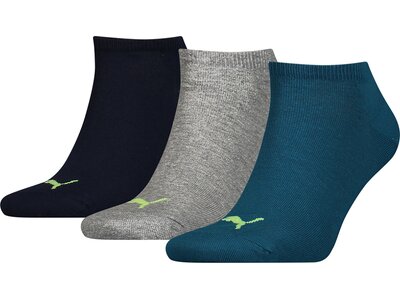 PUMA Plain Sneaker - Trainer Socken 3er-Pack Blau