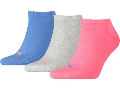 PUMA Plain Sneaker - Trainer Socken 3er-Pack Pink
