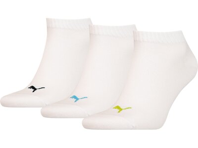 PUMA Plain Sneaker - Trainer Socken 3er-Pack Weiß