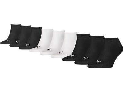 PUMA Plain Sneaker - Trainer Socken 3er-Pack Weiß