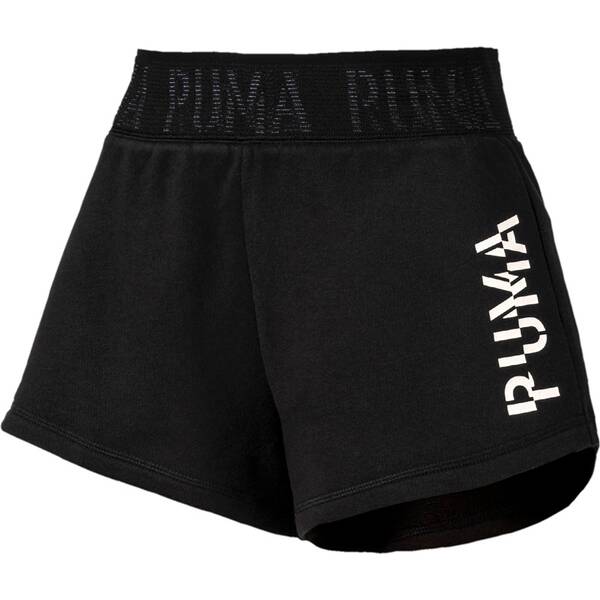 PUMA Damen Shorts Logo 3` Short