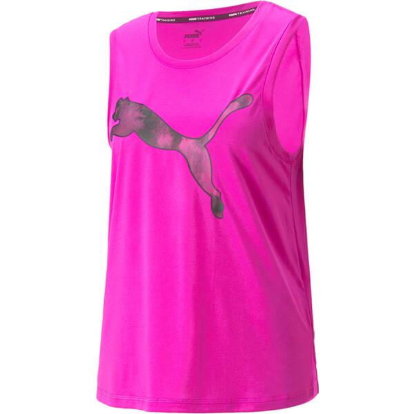 PUMA Damen Shirt Train Favorite Cat Muscle › Pink  - Onlineshop Intersport