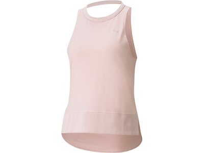 PUMA Damen Shirt STUDIO Sleevless Open Back Pink