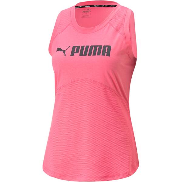 PUMA Damen Shirt Puma Fit Logo Tank › Pink  - Onlineshop Intersport