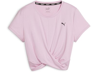 PUMA Damen Shirt STUDIO YOGINI LITE TWIST T pink