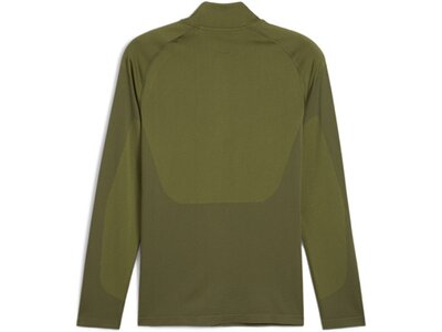 PUMA Herren Sweatshirt Formknit Seamless ¼ Zip Grün