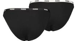 Vorschau: PUMA Underwear - Boxershorts Iconic Bikini Slip 2er Pack Damen