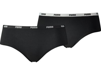 PUMA Underwear - Boxershorts Iconic Hipster 2er Pack Damen Schwarz