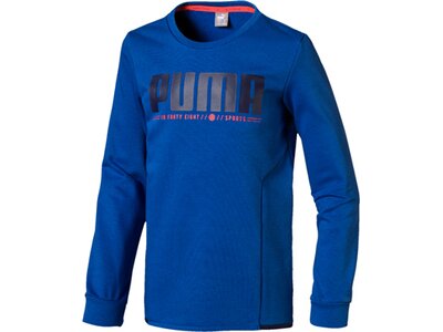PUMA Kinder Sweatshirt Active Sports Crew TR B Blau
