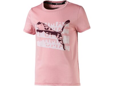 PUMA Kinder T-Shirt Runtrain Tee G Pink