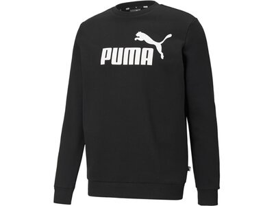 PUMA Herren Sweatshirt ESS Big Logo Crew FL Schwarz