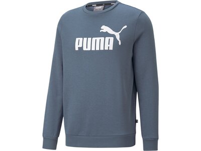 PUMA Herren Sweatshirt ESS Big Logo Crew FL (s) Grau