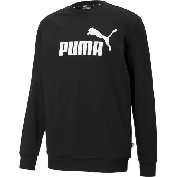 PUMA Herren Sweatshirt ESS Big Logo Crew TR, Größe S in PUMA BLACK