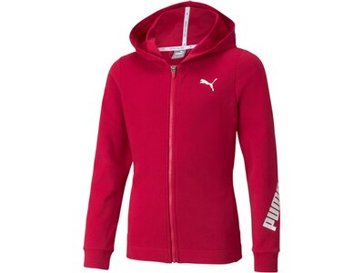 PUMA Kinder Sweatshirt Modern Sports Full-Zip Hoo Rot