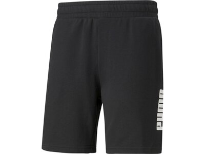 PUMA Herren Shorts POWER Logo Shorts 8 T Schwarz