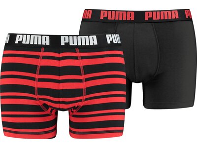 PUMA Heritage Stripe Herren-Boxershorts 2er-Pack Schwarz