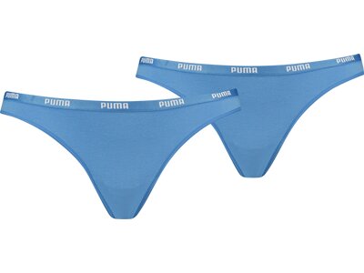 PUMA Damen-Bikiniunterwäsche 2er-Pack Blau
