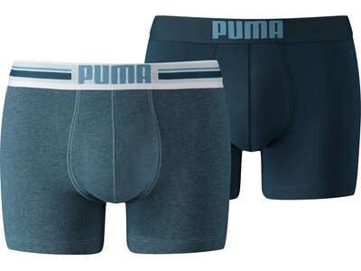 PUMA Underwear - Boxershorts Placed Logo Boxer 2er Pack PUMA Underwear - Boxershorts Placed Logo Box Blau