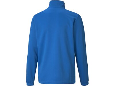 PUMA Kinder Sweatshirt teamRISE 1/4 Zip Top Jr Blau