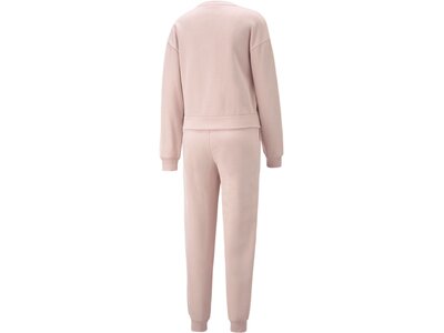 PUMA Damen Sportanzug Loungewear Suit FL Pink